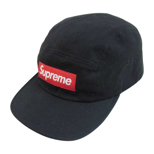 Supreme シュプリーム 5 Panel Camp Cap ボックスロゴ パネル キャンプ キャップ ブラック系【中古】