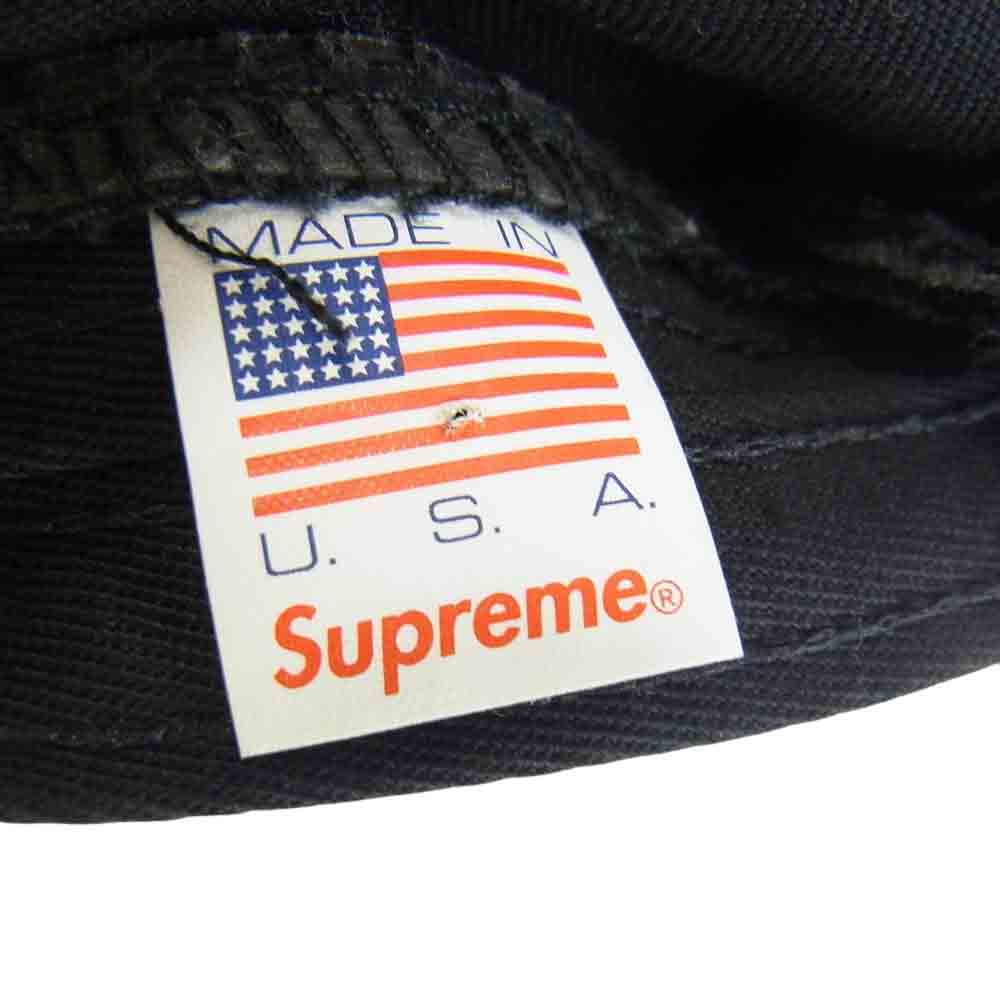 Supreme シュプリーム 5 Panel Camp Cap ボックスロゴ パネル キャンプ キャップ ブラック系【中古】