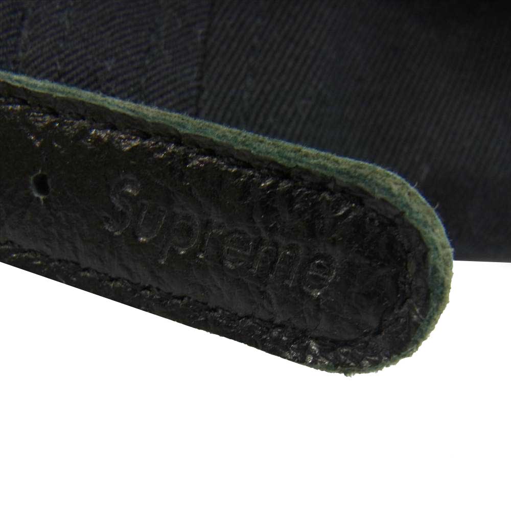 Supreme シュプリーム 5 Panel Camp Cap ボックスロゴ パネル キャンプ キャップ ブラック系【中古】