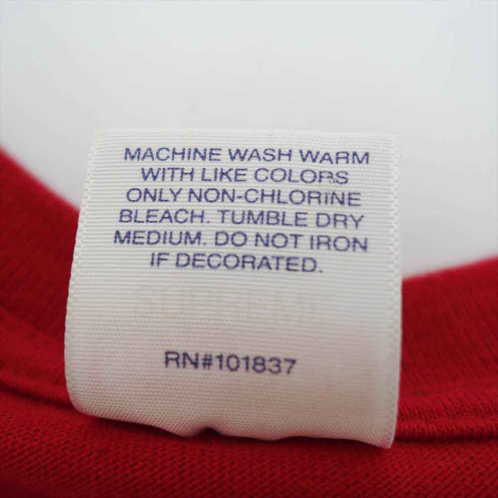 Supreme シュプリーム 17AW Nas Tee ナズ Tシャツ レッド系 XL【中古】