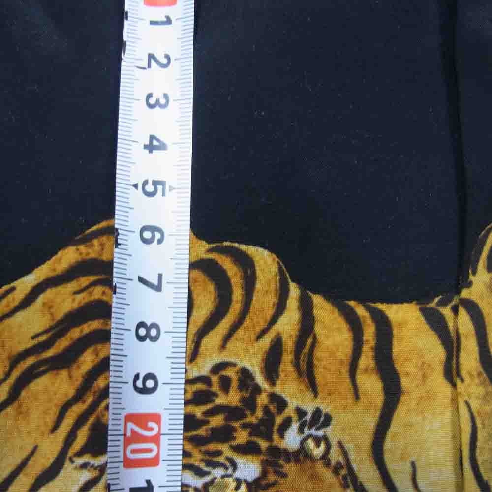 WACKO MARIA ワコマリア Tim Lehi ティムリーハイ タイガー アロハ ハワイアンシャツ ブラック系 XL【中古】