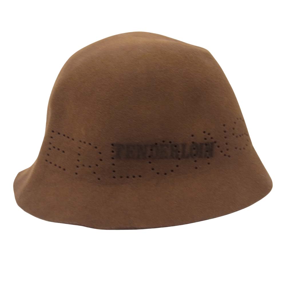 TENDERLOIN テンダーロイン T-HAT TDL パンチングロゴ ハット ブラウン系【中古】
