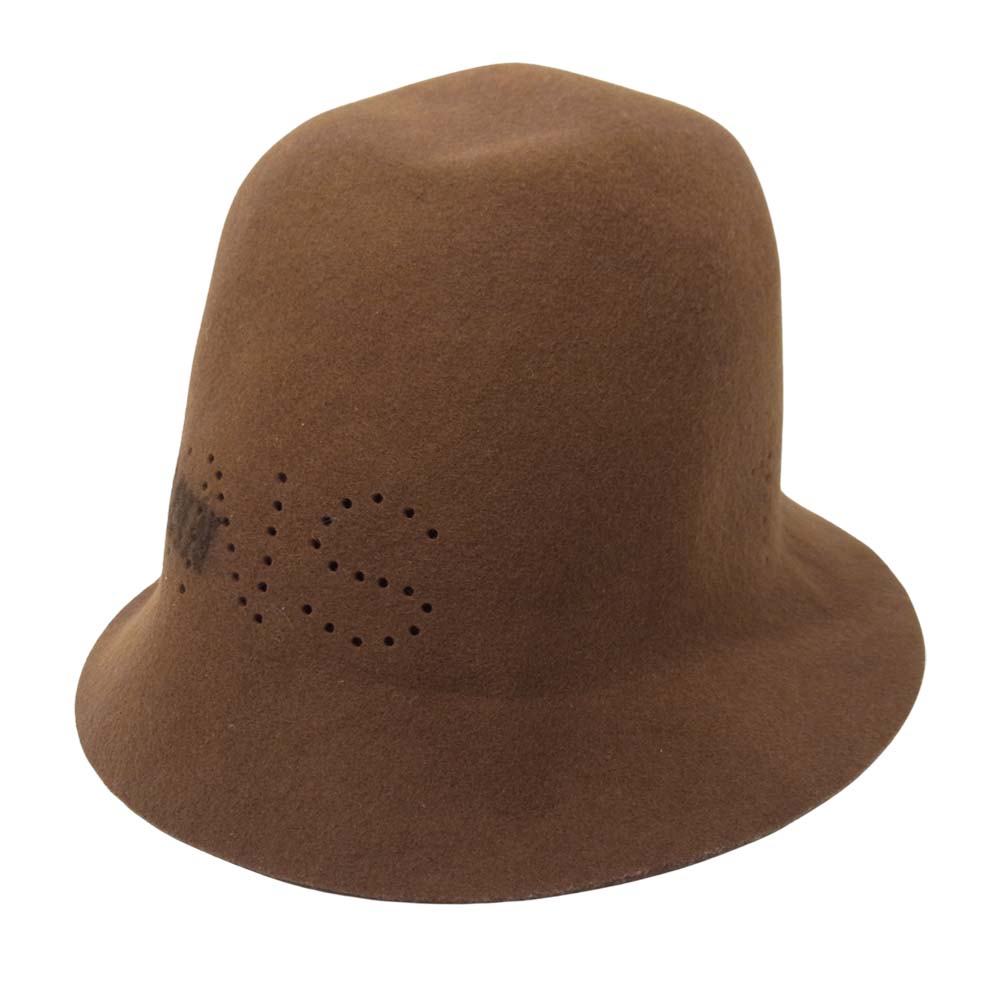 TENDERLOIN テンダーロイン T-HAT TDL パンチングロゴ ハット ブラウン系【中古】