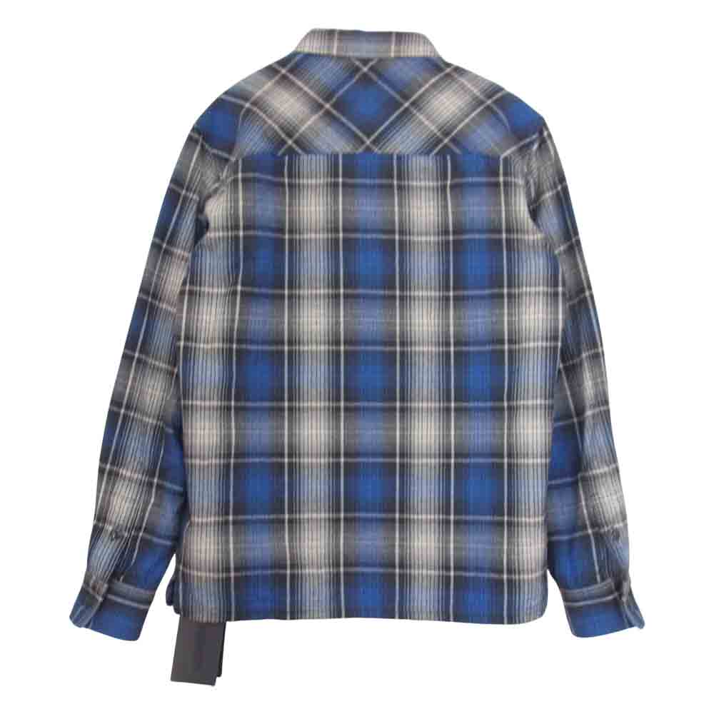 NEIGHBORHOOD ネイバーフッド 171ARNH-SHM01 LOGGER C-SHIRT チェック 長袖シャツ ブルー系 S【中古】