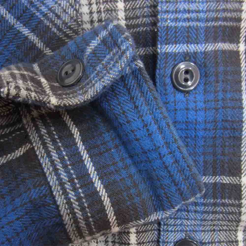 NEIGHBORHOOD ネイバーフッド 171ARNH-SHM01 LOGGER C-SHIRT チェック 長袖シャツ ブルー系 S【中古】