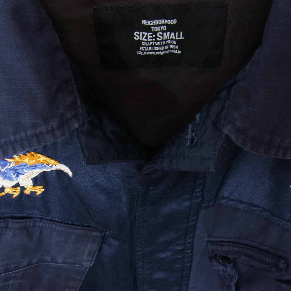 NEIGHBORHOOD ネイバーフッド 192NYNH-JKM02 SOUVENIR / CR-JKT スーベニア ジャケット ネイビー系 S【中古】
