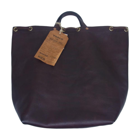 ヴァスコ VS-210L LEATHER MAIL PURSE BAG USMAIL ステンシル レザー バッグ ブラウン系【中古】