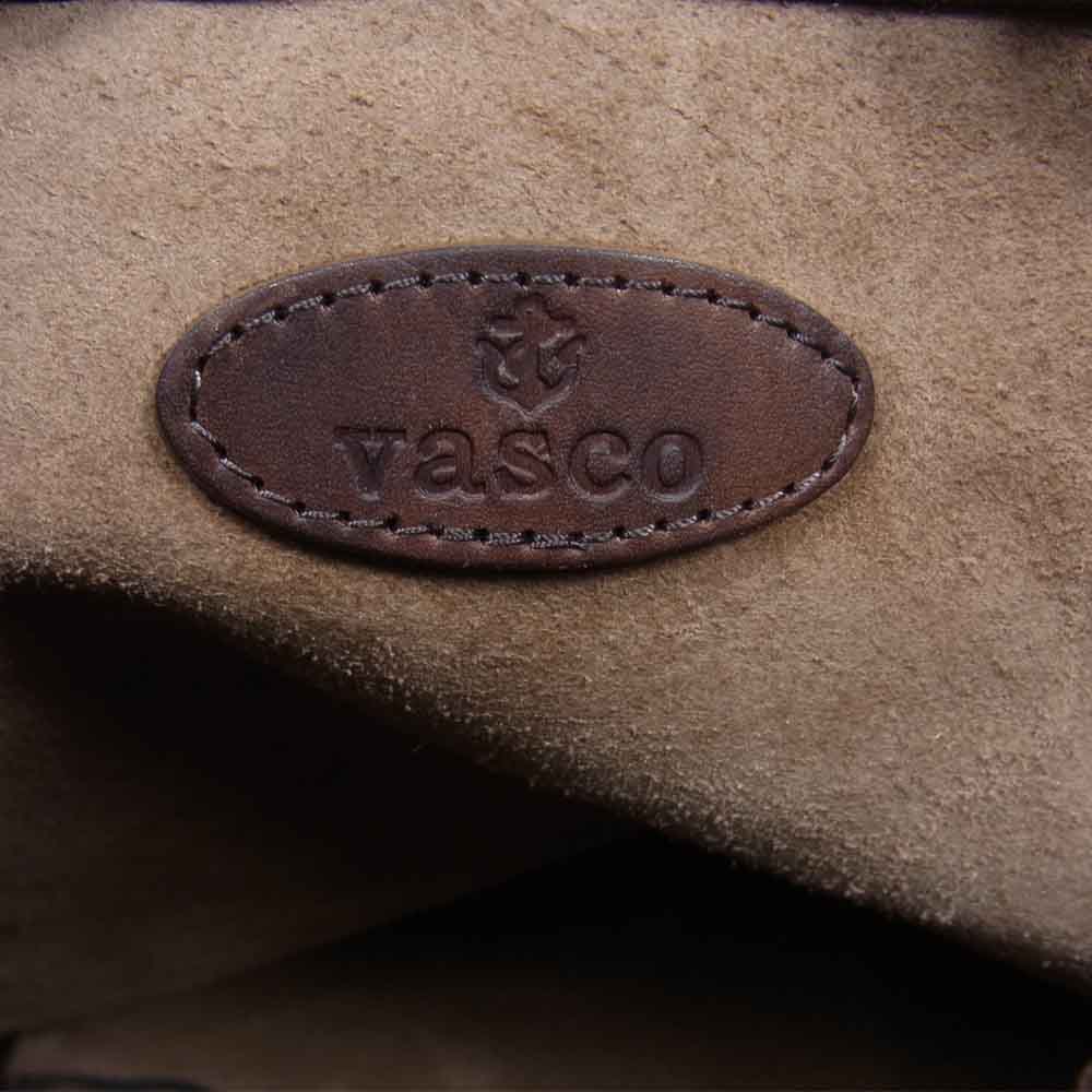 ヴァスコ VS-210L LEATHER MAIL PURSE BAG USMAIL ステンシル レザー バッグ ブラウン系【中古】