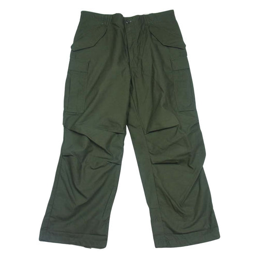 アメリカ軍 DSA 100-67-C-4703 60s M-65 GRIPPERジッパー フィールド カーゴパンツ ミリタリー パンツ カーキ系 M【中古】