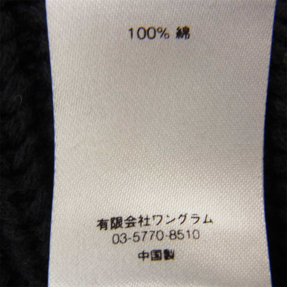 Supreme シュプリーム 14AW Rib Crewneek Sweiter リブ クルーネック セーター ブラック系 S【中古】