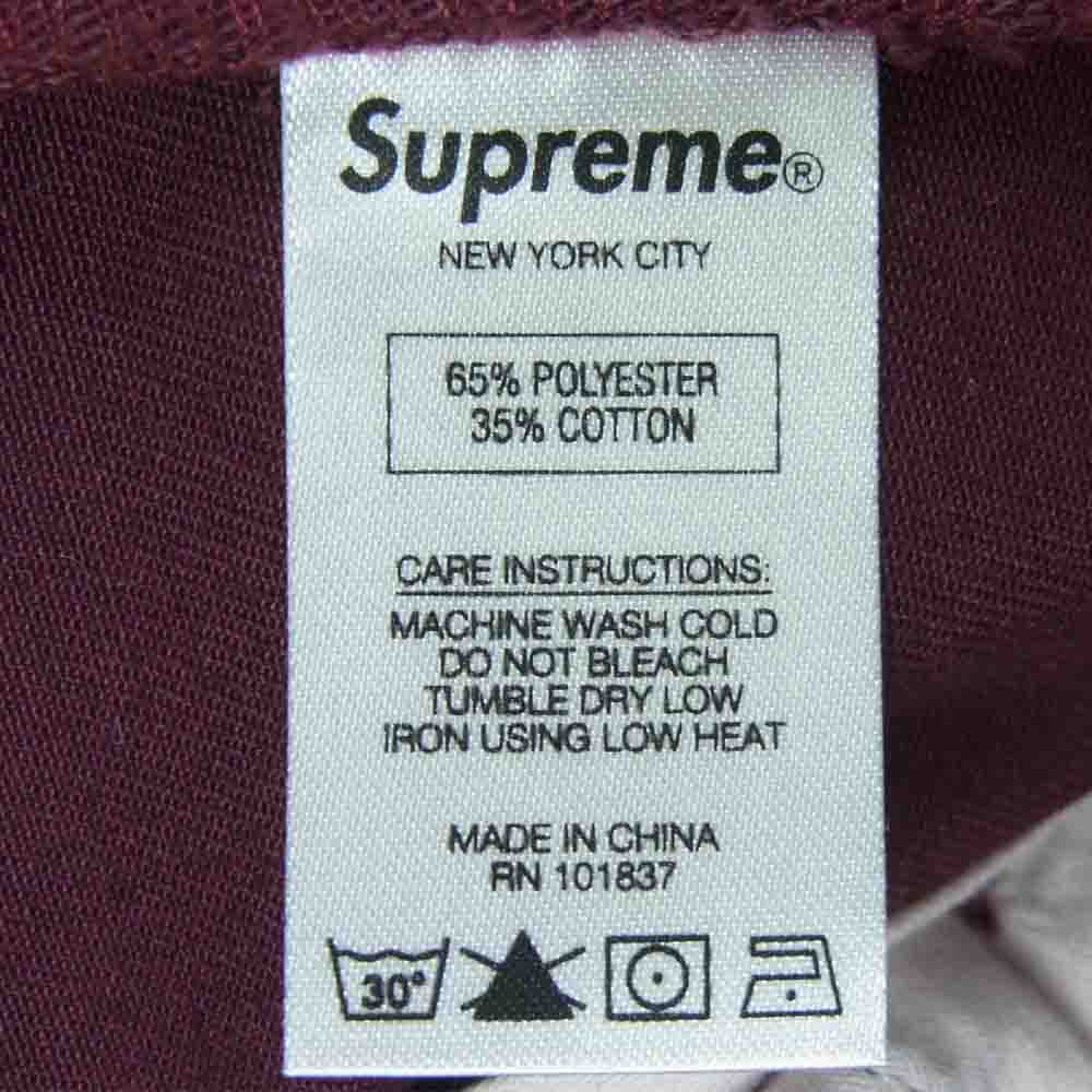 Supreme シュプリーム ワングラムタグ Work Pant ワーク パンツ ワインレッド系 30【中古】