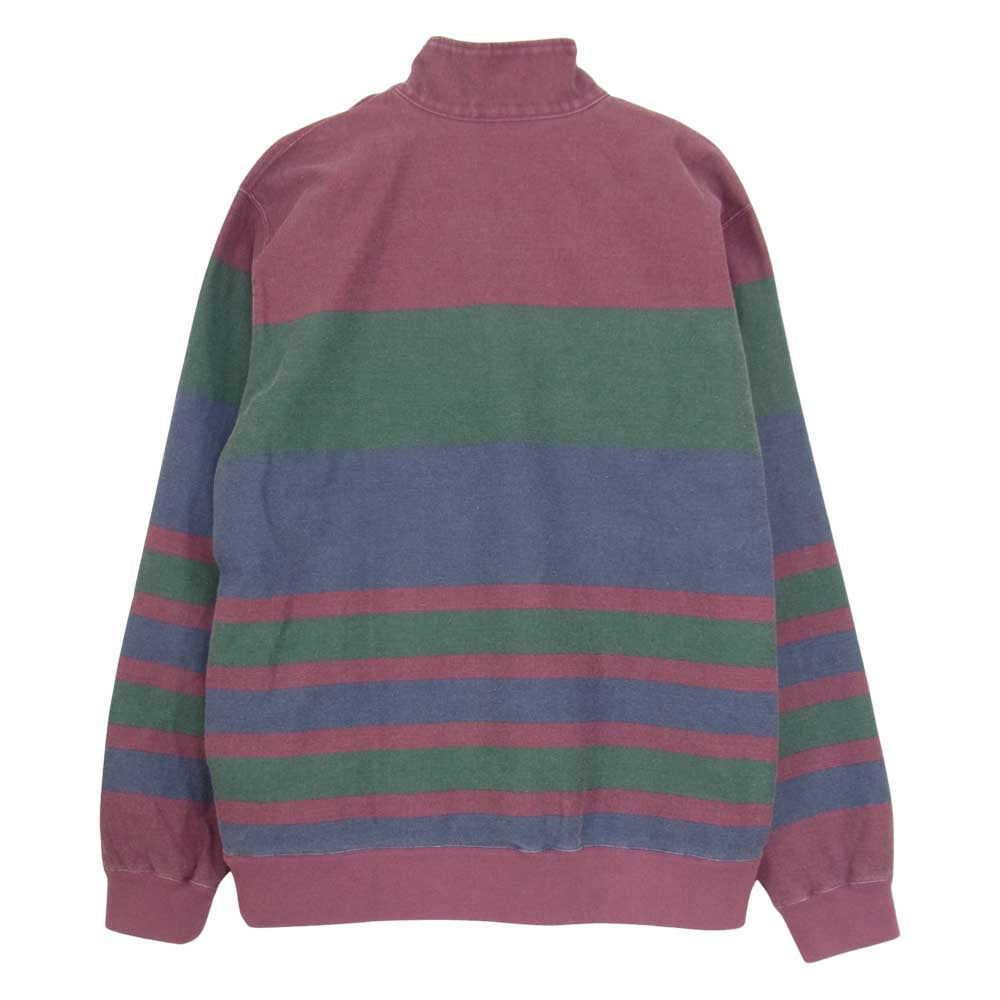 Supreme シュプリーム 16SS Print Stripe Half Zip Sweat プリント ストライプ ハーフジップ スウェット マルチカラー系 S【中古】