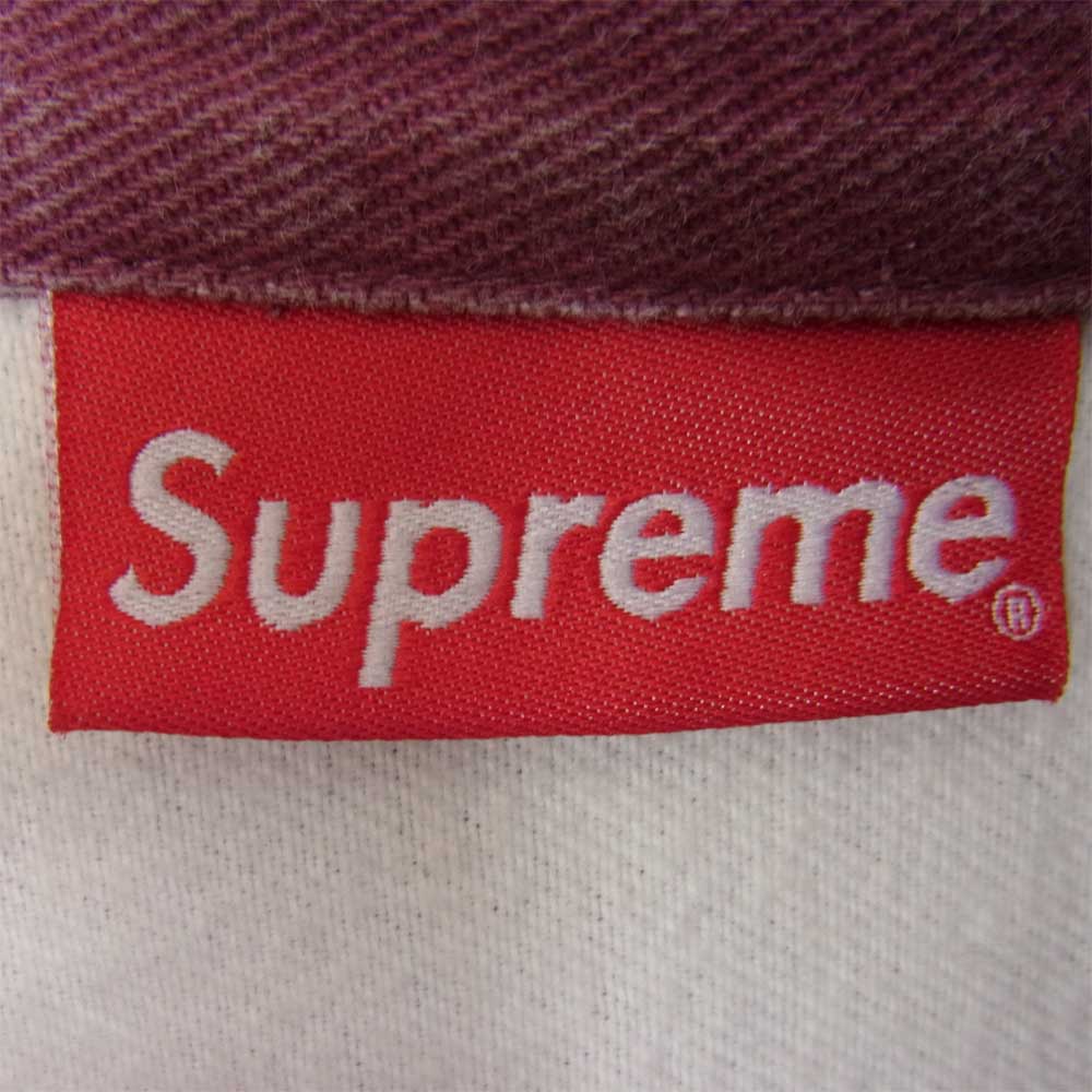 Supreme シュプリーム 16SS Print Stripe Half Zip Sweat プリント ストライプ ハーフジップ スウェット マルチカラー系 S【中古】