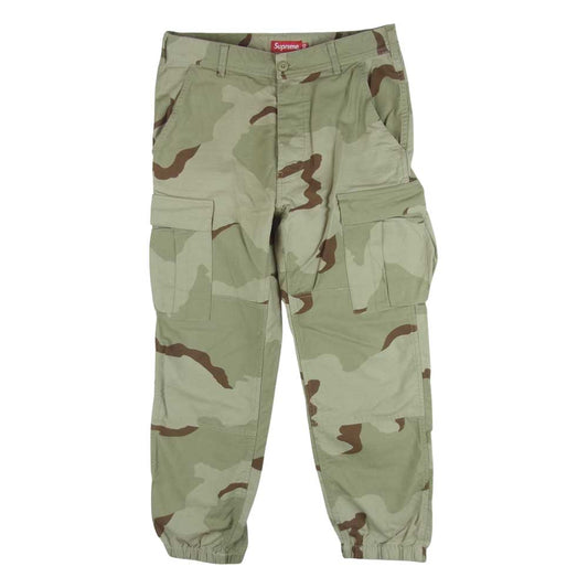 Supreme シュプリーム 16SS Cargo Pant デザート カモ カーゴ パンツ ベージュ系 30【中古】