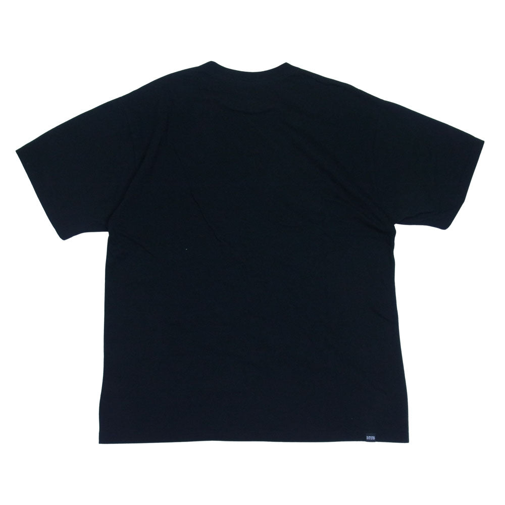 HYSTERIC GLAMOUR ヒステリックグラマー 02221CT05 VIXEN GIRL刺繍 半袖 Tシャツ ブラック系 L【新古品】【未使用】【中古】