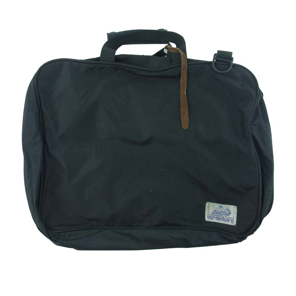GREGORY グレゴリー ヴィンテージ 90s 紫タグ ミッションパック ブリーフ ディパック バッグ ブラック系【中古】