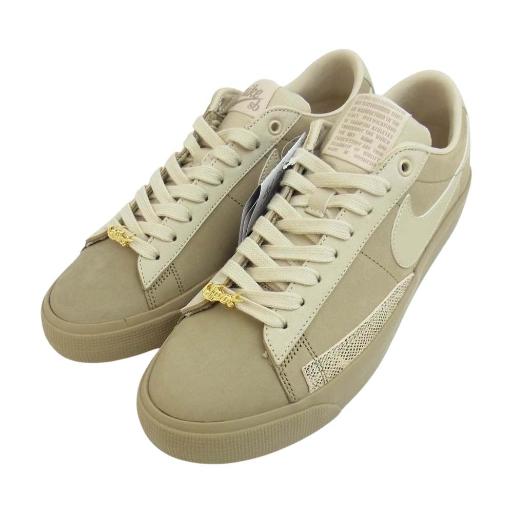 NIKE ナイキ DN3754 200 FPAR ZOOM BLAZER LOW QS フォーティー パーセント アゲインスト ライツ 別注 コラボ ブレーザー ロー ベージュ系 26.5cm【新古品】【未使用】【中古】