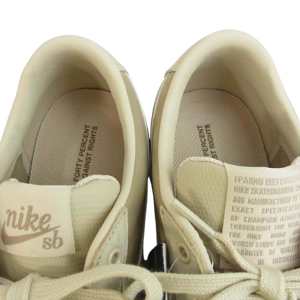 NIKE ナイキ DN3754 200 FPAR ZOOM BLAZER LOW QS フォーティー パーセント アゲインスト ライツ 別注 コラボ ブレーザー ロー ベージュ系 26.5cm【新古品】【未使用】【中古】