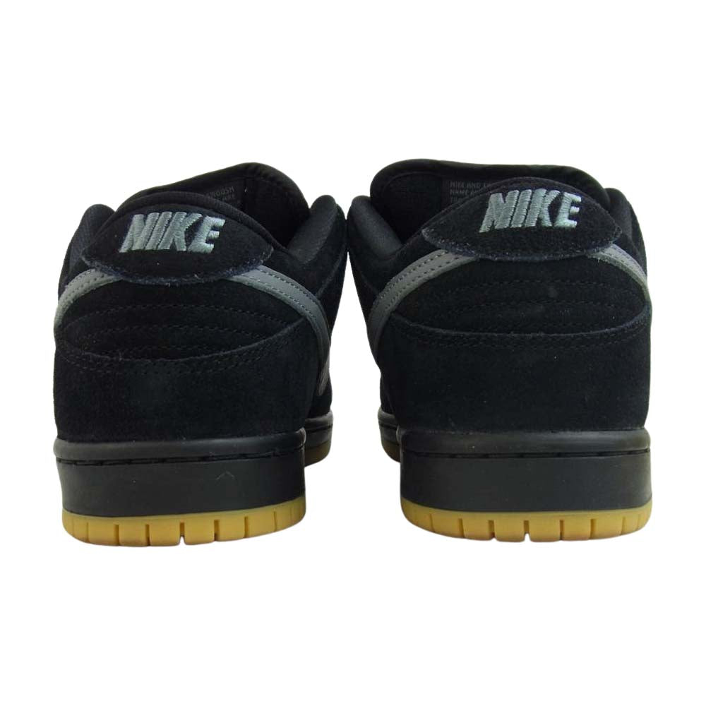NIKE ナイキ BQ6817 010 SB DUNK LOW PRO FOG GREY GUM ダンク ロー フォグ ガムソール Black/Grey/Gum 26.5cm【美品】【中古】
