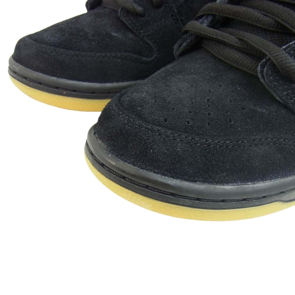 NIKE ナイキ BQ6817 010 SB DUNK LOW PRO FOG GREY GUM ダンク ロー フォグ ガムソール Black/Grey/Gum 26.5cm【美品】【中古】