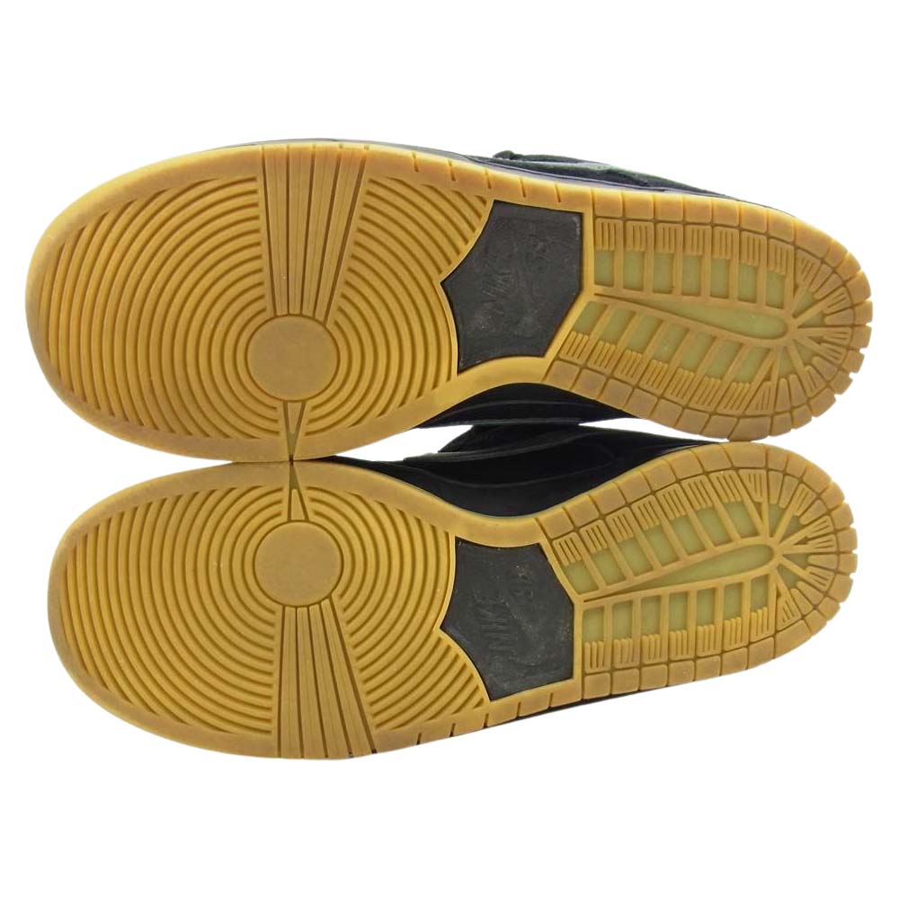 NIKE ナイキ BQ6817 010 SB DUNK LOW PRO FOG GREY GUM ダンク ロー フォグ ガムソール Black/Grey/Gum 26.5cm【美品】【中古】