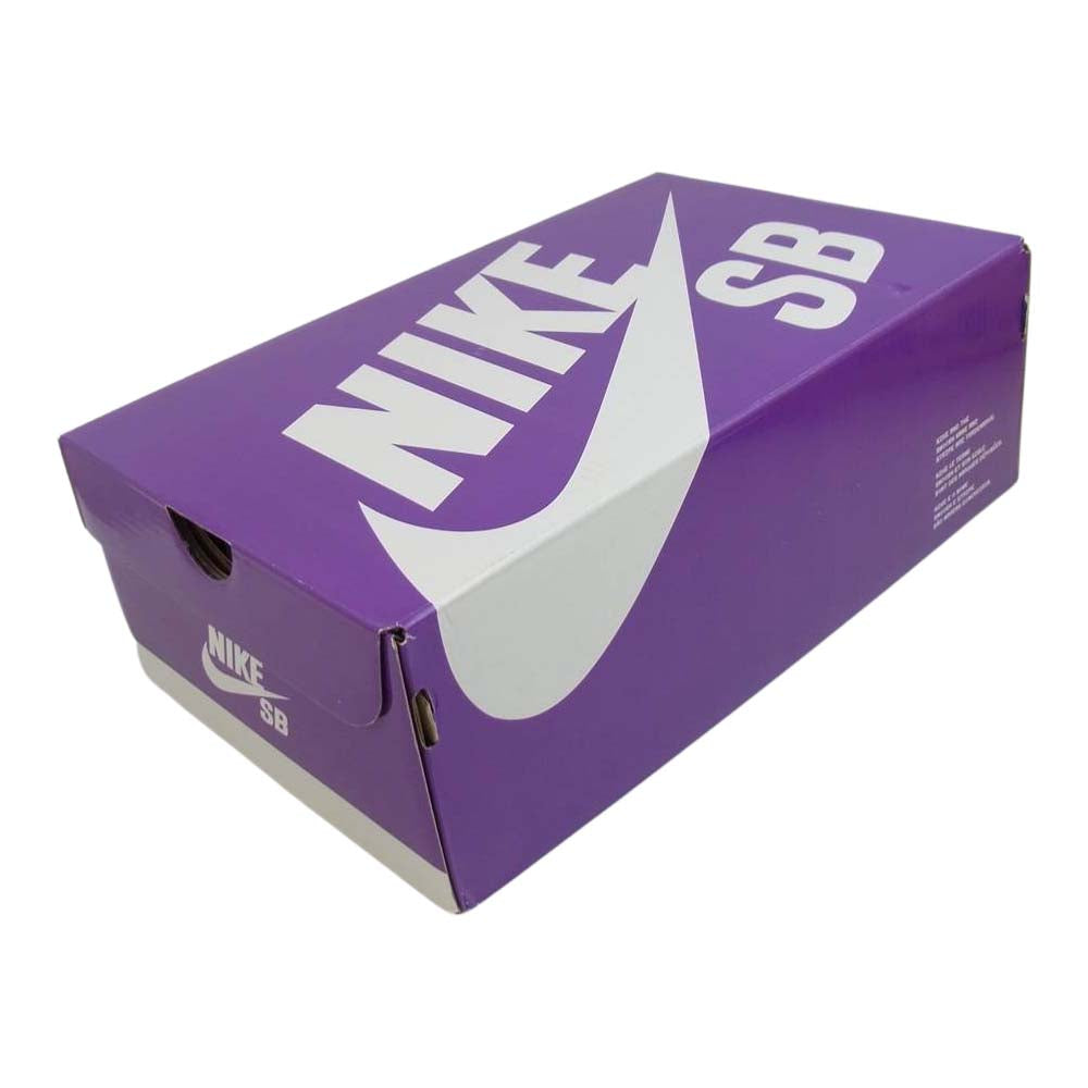 NIKE ナイキ BQ6817 010 SB DUNK LOW PRO FOG GREY GUM ダンク ロー フォグ ガムソール Black/Grey/Gum 26.5cm【美品】【中古】