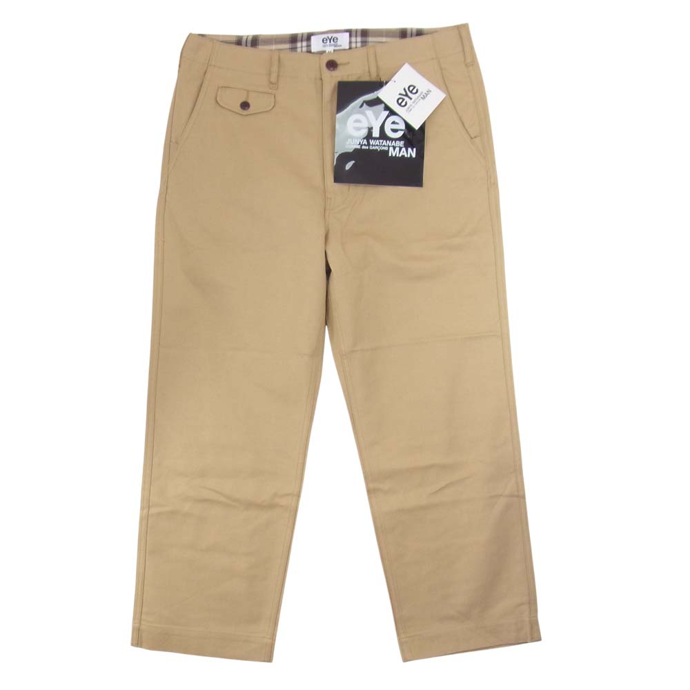 JUNYA WATANABE COMME des GARCONS MAN ジュンヤワタナベコムデギャルソンマン eYe 21AW WH-P903 ミリタリー チノ パンツ ベージュ系 M【新古品】【未使用】【中古】