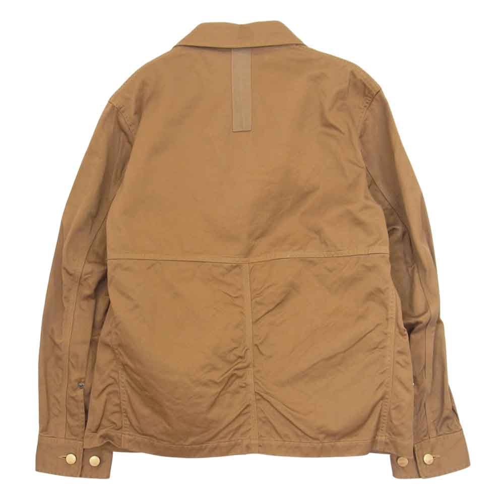 JUNYA WATANABE COMME des GARCONS MAN ジュンヤワタナベコムデギャルソンマン eYe carhart カーハート 21SS WG-J927 綿ウエポン製品染め カバーオール ジャケット ブラウン系 S【新古品】【未使用】【中古】