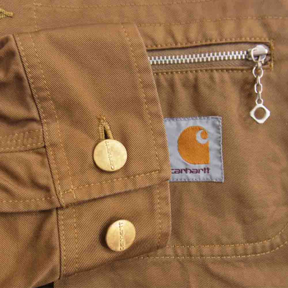 JUNYA WATANABE COMME des GARCONS MAN ジュンヤワタナベコムデギャルソンマン eYe carhart カーハート 21SS WG-J927 綿ウエポン製品染め カバーオール ジャケット ブラウン系 S【新古品】【未使用】【中古】