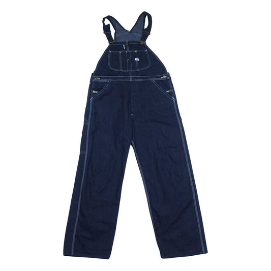 Lee リー LM7254 DUNGAREES OVERALL ダンガリーズ デニム オーバーオール インディゴブルー系 L【中古】