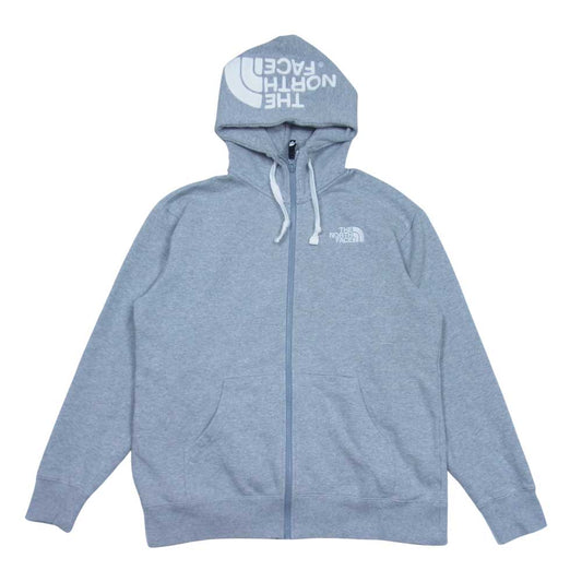 THE NORTH FACE ノースフェイス NT35171 Rearview FullZip Hoodie リアビュー フルジップ フーディー グレー系 M【中古】
