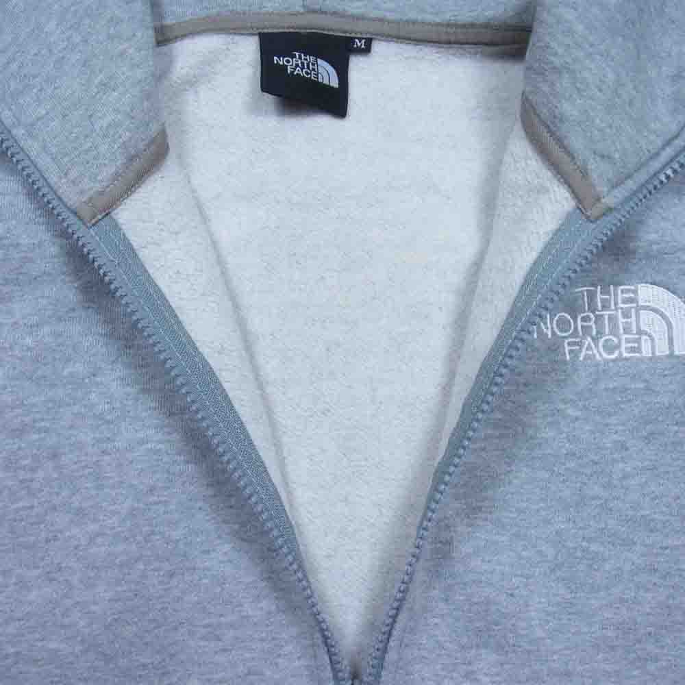 THE NORTH FACE ノースフェイス NT35171 Rearview FullZip Hoodie リアビュー フルジップ フーディー グレー系 M【中古】