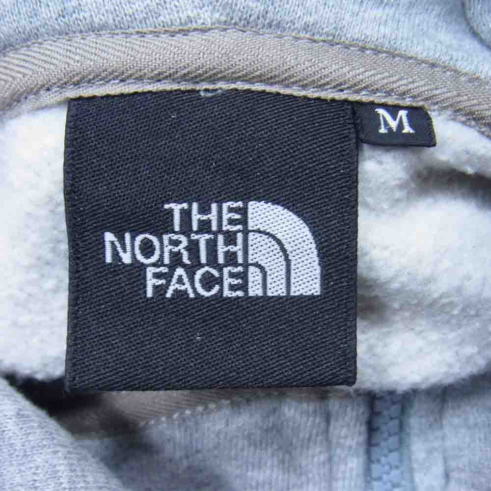 THE NORTH FACE ノースフェイス NT35171 Rearview FullZip Hoodie リアビュー フルジップ フーディー グレー系 M【中古】