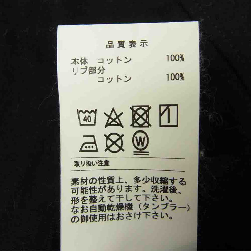 DESCENDANT ディセンダント ポケット Tシャツ ブラック系 1【中古】