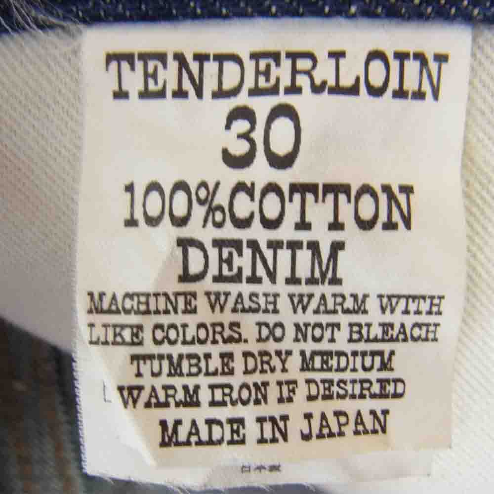 TENDERLOIN テンダーロイン T-RIDERS ライダース デニム パンツ インディゴブルー系 30【中古】