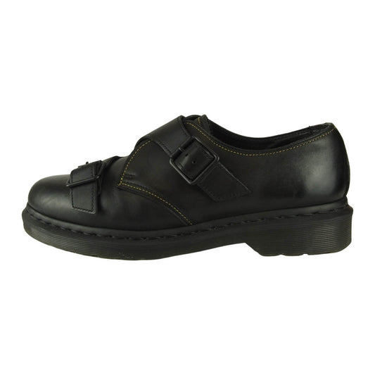 Yohji Yamamoto ヨウジヤマモト Dr.MARTENS ドクターマーチン 19SS MONK STRAP YY ダブルモンクストラップ シューズ ブラック系 UK9【中古】