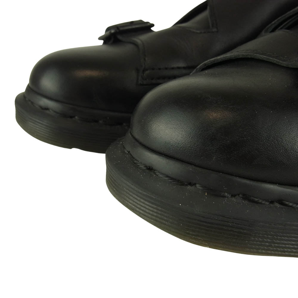 Yohji Yamamoto ヨウジヤマモト Dr.MARTENS ドクターマーチン 19SS MONK STRAP YY ダブルモンクストラップ シューズ ブラック系 UK9【中古】