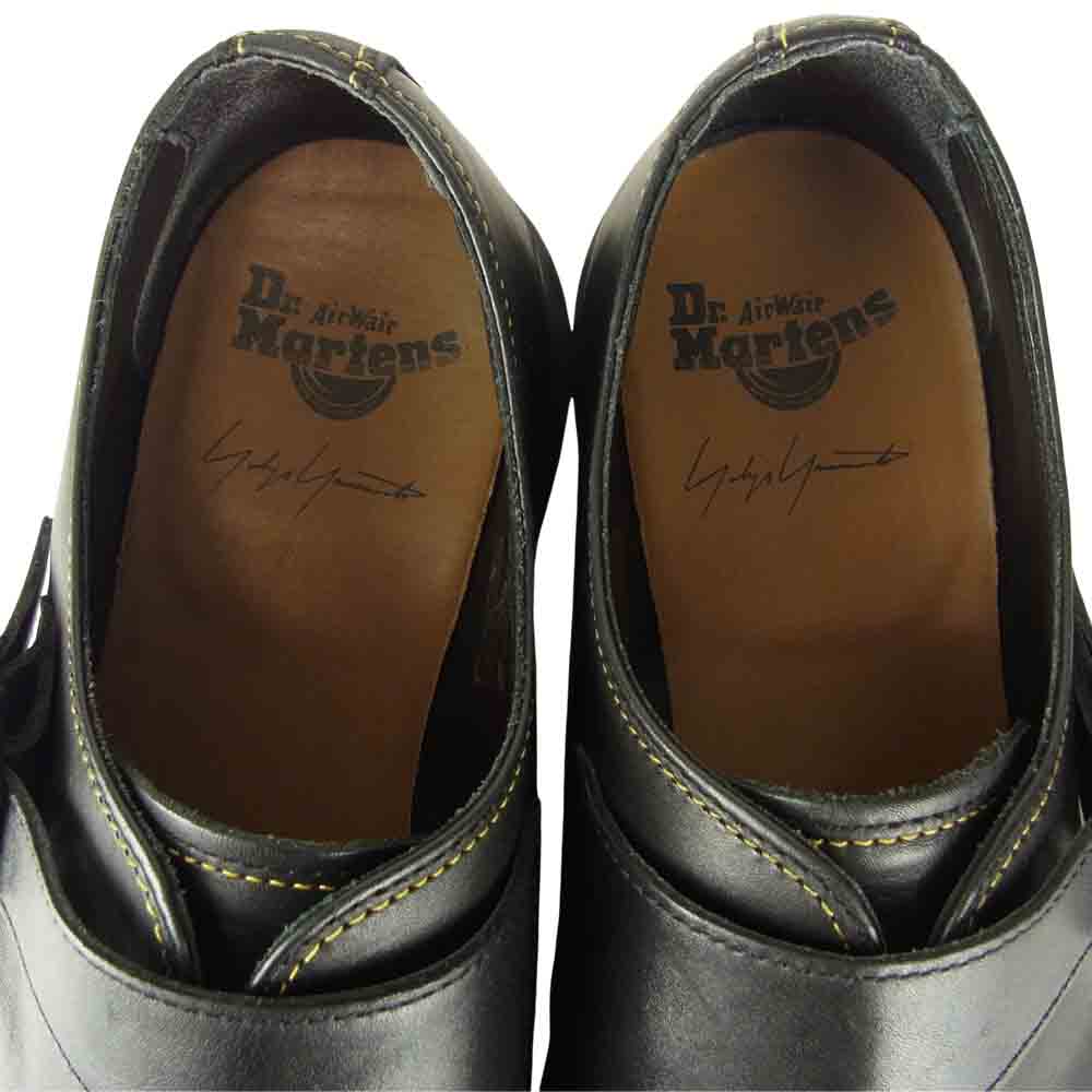 Yohji Yamamoto ヨウジヤマモト Dr.MARTENS ドクターマーチン 19SS MONK STRAP YY ダブルモンクストラップ シューズ ブラック系 UK9【中古】