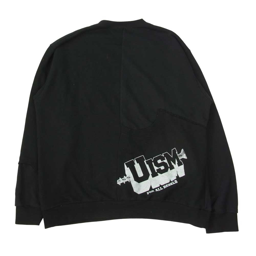 UNDERCOVER アンダーカバー 22SS UI1B4801 Undercoverism アンダーカバーイズム 再構築 スウェット ブラック系 5【中古】