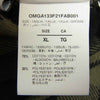 OFF-WHITE オフホワイト 国内正規品 イーストランドタグ 21AW OMGA133F21FAB001 Plaid flannel shirt バックアロー ブロックチェック フランネル シャツ ブラック系 カーキ系 XL【美品】【中古】