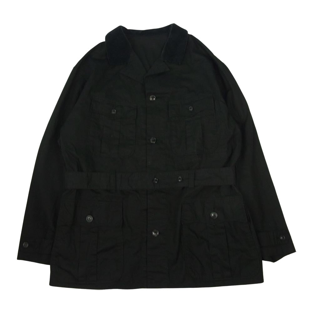 PORTER CLASSIC ポータークラシック 21AW PARAFFIN CORDUROY BINGHAM JACKET パラフィンコーデュロイ ビンガムジャケット ブラック系 L【美品】【中古】