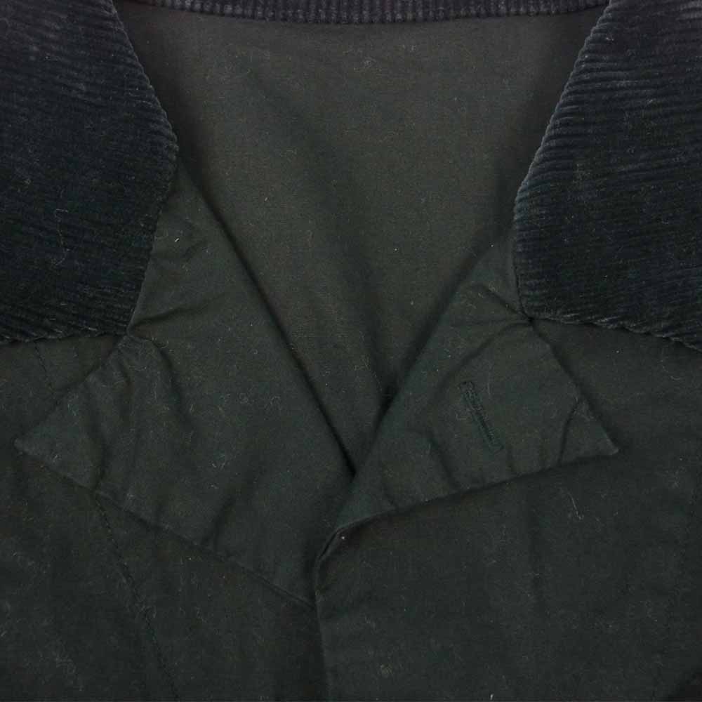 PORTER CLASSIC ポータークラシック 21AW PARAFFIN CORDUROY BINGHAM JACKET パラフィンコーデュロイ ビンガムジャケット ブラック系 L【美品】【中古】