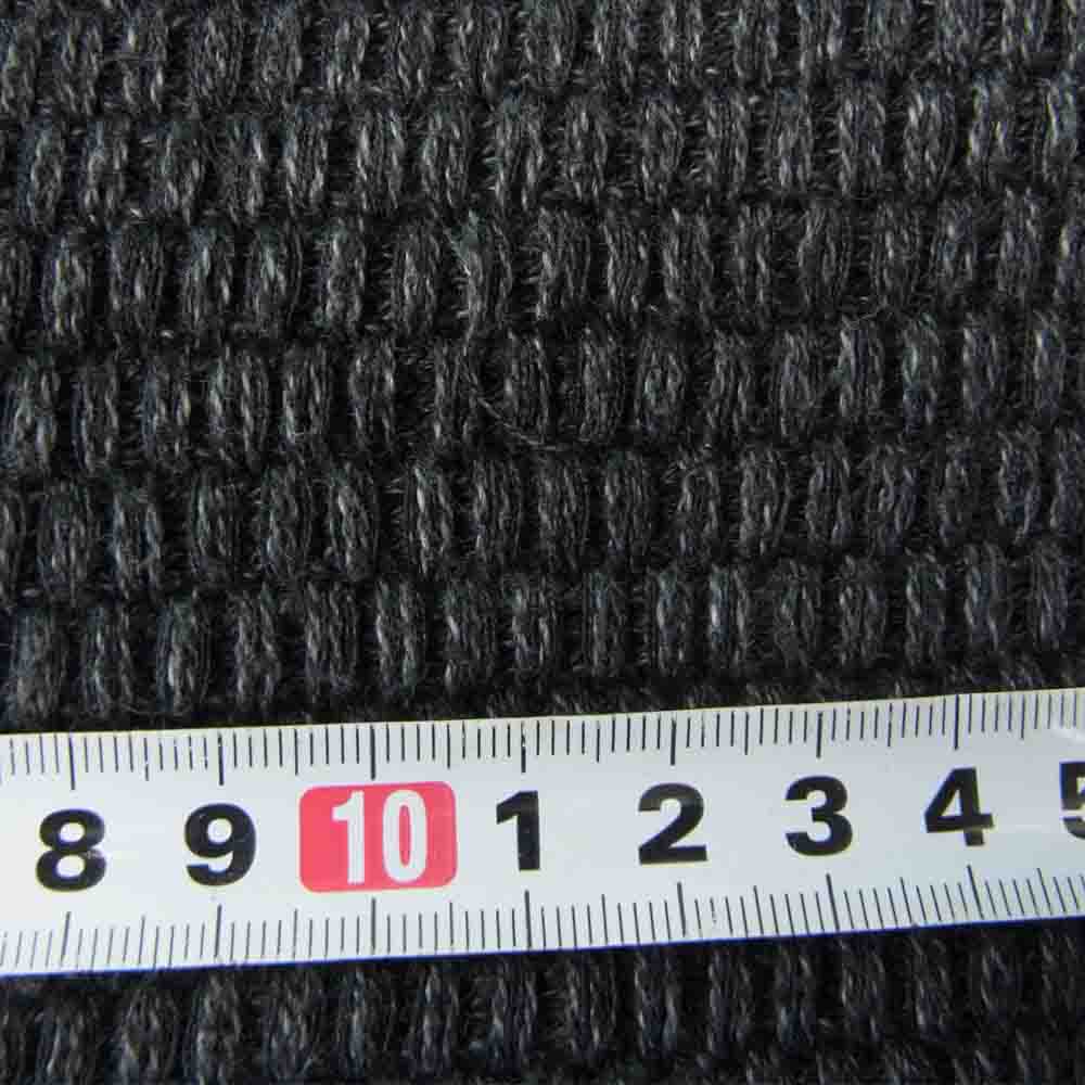 PORTER CLASSIC ポータークラシック 21AW PC KENDO SASHIKO BEATNIK KENDO KNIT CARDIGAN ビートニック 剣道 ニット ショールカラー カーディガン グレー系 XL【中古】
