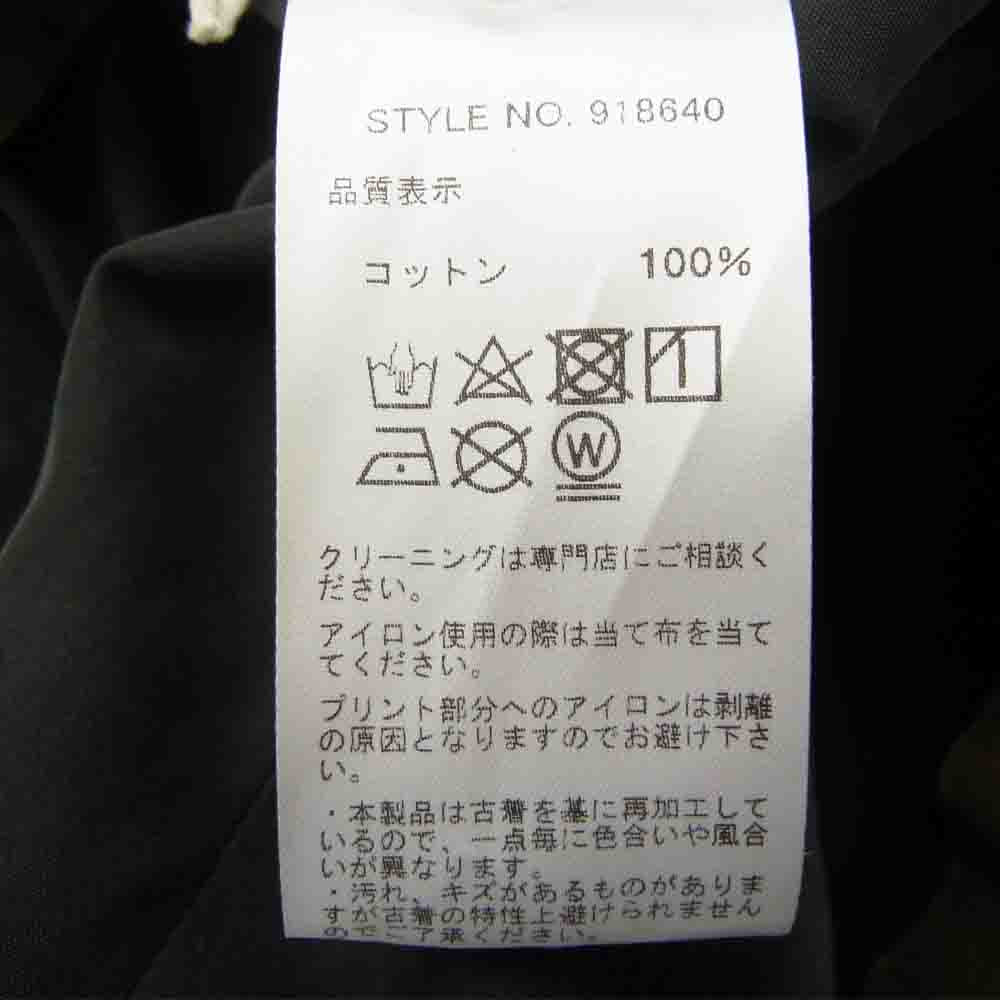 グレッグローレン 国内正規品 DUFFLE BAG BOXY WORK JACKET ダッフルバッグ ボクシー ワークジャケット カーキ系 3【美品】【中古】
