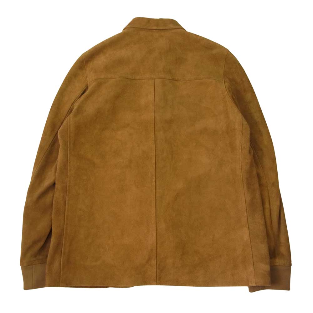 UNDERCOVER アンダーカバー 21SS UC1A4205 裏地 チェック スエード ジャケット ブラウン系 4【中古】