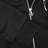 CHROME HEARTS クロムハーツ（原本無） 国内正規品 フォライ ハリス ティータ ジップ パーカー ブラック系 XL【中古】