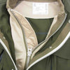 Sacai サカイ 22SS 22-02709M Nylon Twill Mix Blouson ナイロンツイル ミックス ブルゾン ドッキング ジャケット カーキ系 3【美品】【中古】