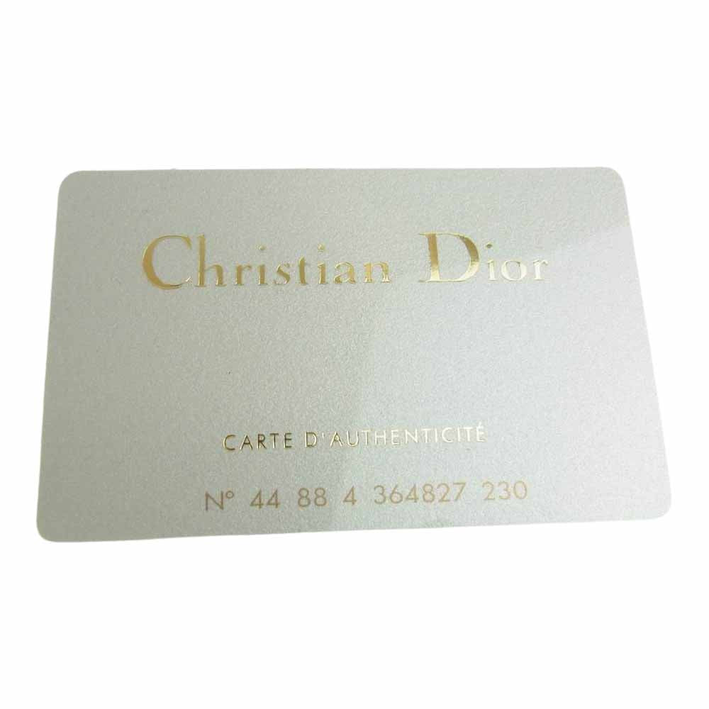 Christian Dior クリスチャンディオール サドルバッグ クリーム系【中古】