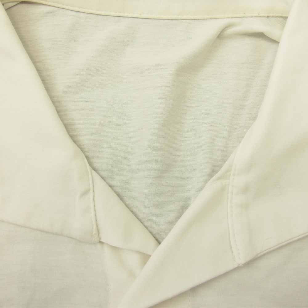 ISSEY MIYAKE イッセイミヤケ HOMME PLISSE オムプリッセ HP13-JJ206 JERSEY SHIRT コンパクトヤーン ロング シャツ ホワイト系 1【中古】