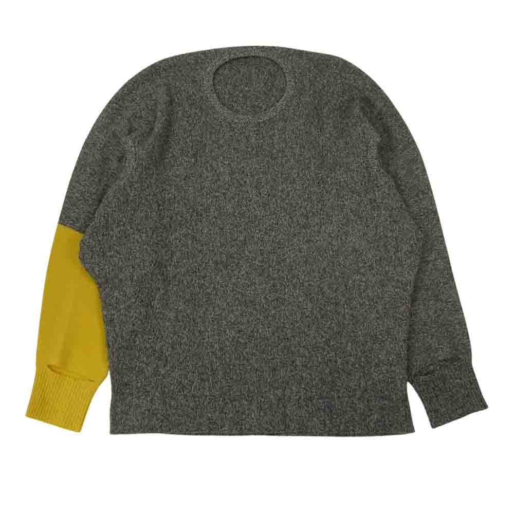 ISSEY MIYAKE イッセイミヤケ IM03KN281 HAND IN HAND 2WAY ニット セーター グレー系 2【中古】